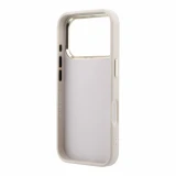 Guess PU 4G Resin Metal Logo Zadní Kryt pro iPhone 18 Pro Max Pink