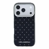 Karl Lagerfeld IML Rhinestones Allover Magsafe Zadní Kryt pro iPhone 18 Pro Max Black