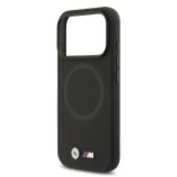 BMW M FW Metal Logo MagSafe Zadní Kryt pro iPhone 17 Pro Max Black