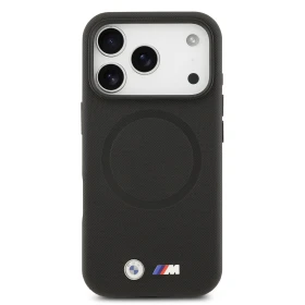 BMW M FW Metal Logo MagSafe Zadní Kryt pro iPhone 17 Pro Max Black