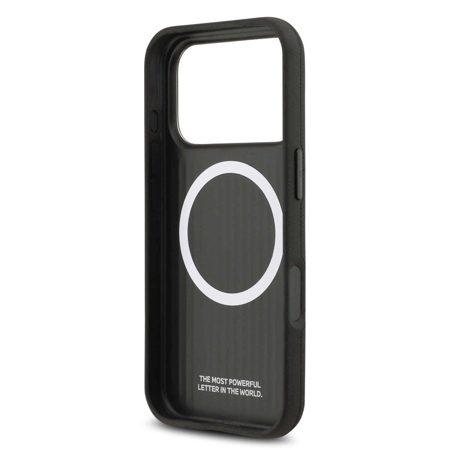 BMW M FW Metal Logo MagSafe Zadní Kryt pro iPhone 17 Pro Max Black