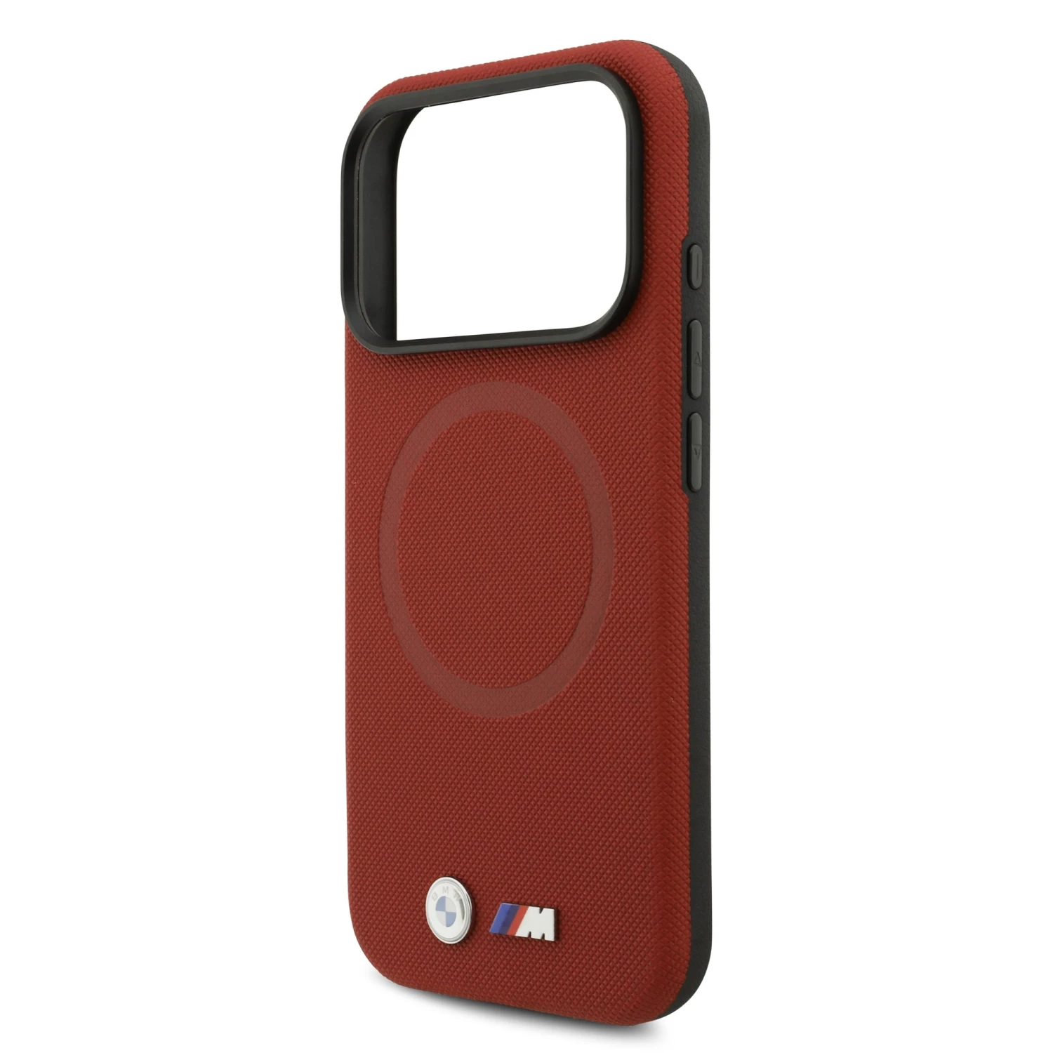 BMW M FW Metal Logo MagSafe Zadní Kryt pro iPhone 17 Pro Red