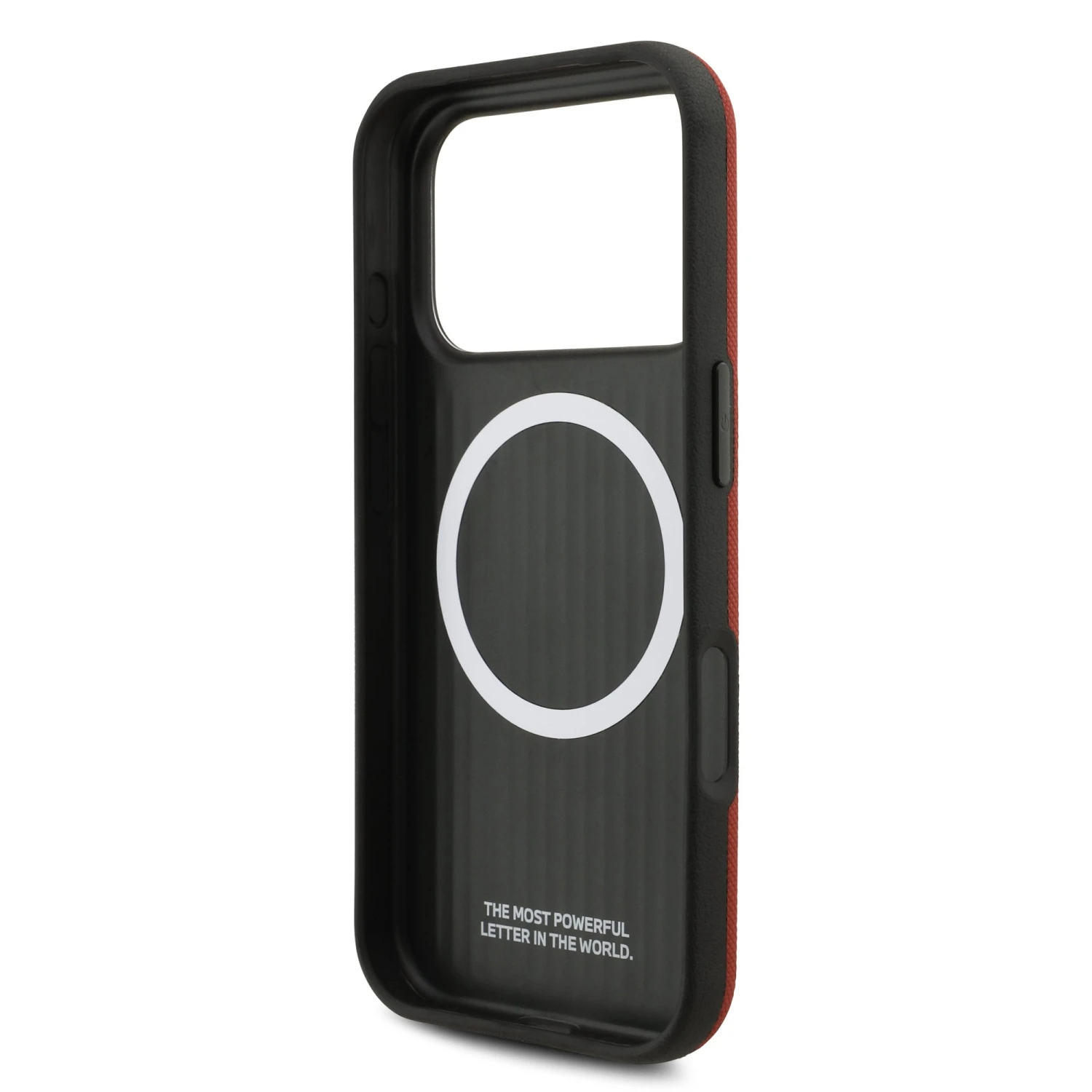 BMW M FW Metal Logo MagSafe Zadní Kryt pro iPhone 17 Pro Red