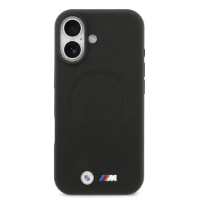 BMW M FW Metal Logo MagSafe Zadní Kryt pro iPhone 17 Black
