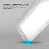 Zadní kryt FIXED MagPure s podporou Magsafe pro Xiaomi Redmi Note 17 Pro Max 5G, čirý