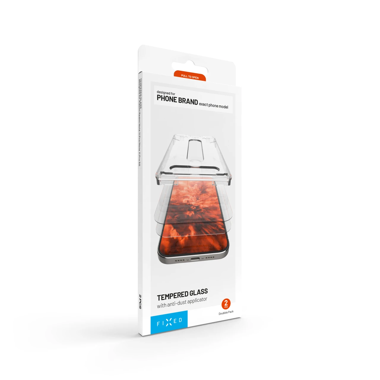 Tvrzené sklo FIXED pro Xiaomi Redmi Note 17 Pro Max 5G, 2ks, čiré