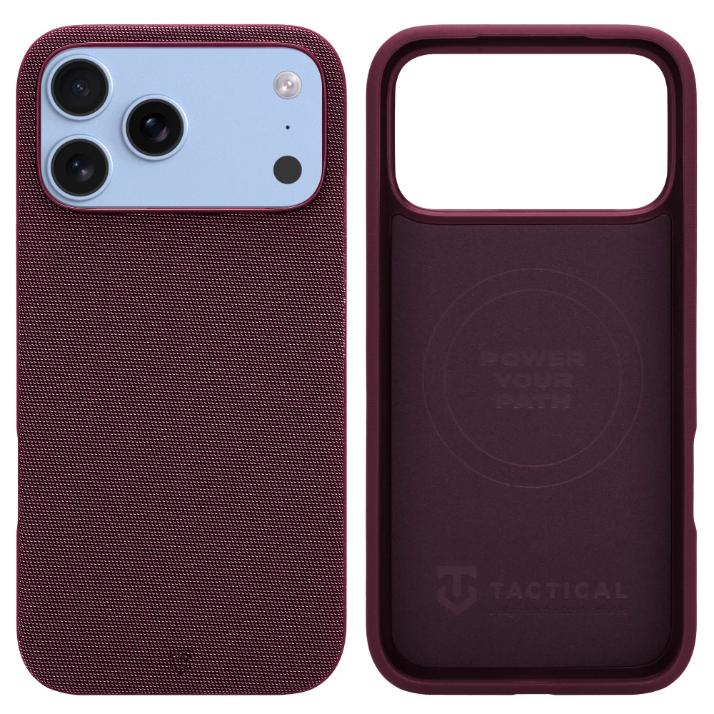Tactical MagForce WEARe Kryt pro Apple iPhone 17 Pro Max/18 Pro Max Burgundy