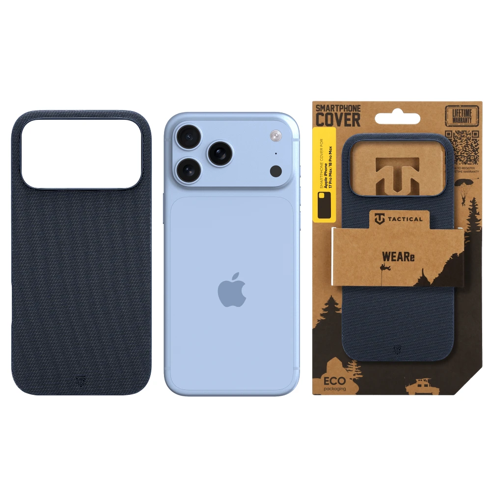 Tactical MagForce WEARe Kryt pro Apple iPhone 17 Pro Max/18 Pro Max Blue