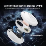 Aligator MiTag Duo - lokátor pro Apple a Android, bílá