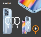 Silikonové pouzdro ALIGATOR Mag-Skin pro Apple iPhone 18 Pro Max, transparentní 