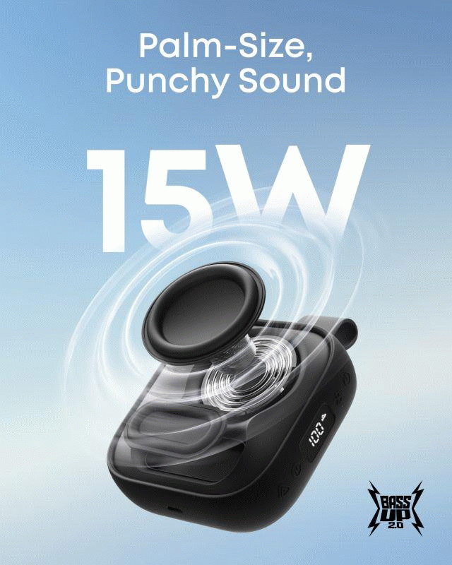 Bluetooth reproduktor Anker soundcore Boom Go 3i, černá