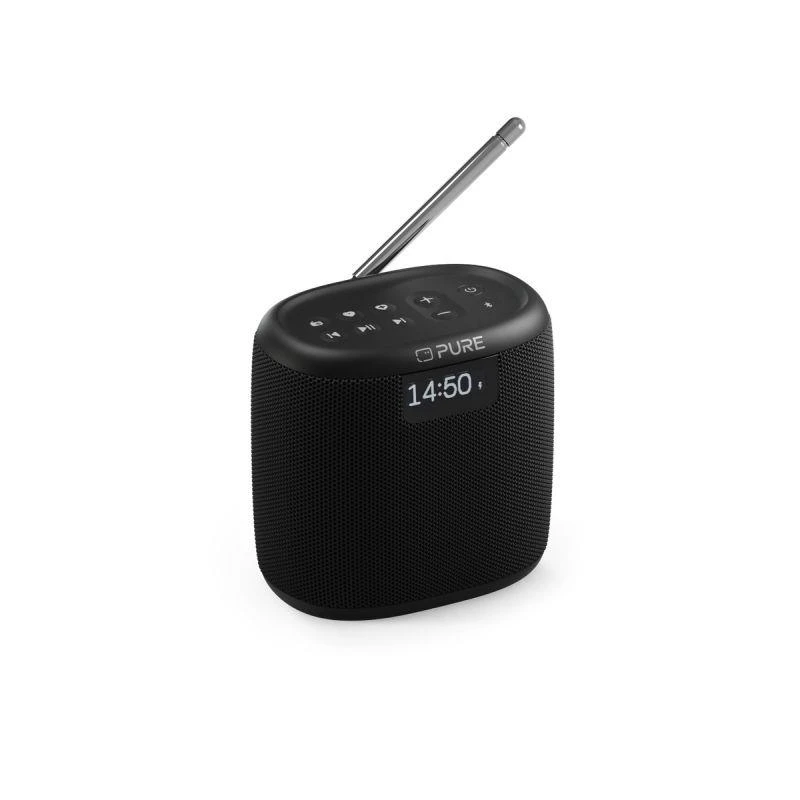Bluetooth reproduktor Pure Woodland Mini, DAB+, FM, černá
