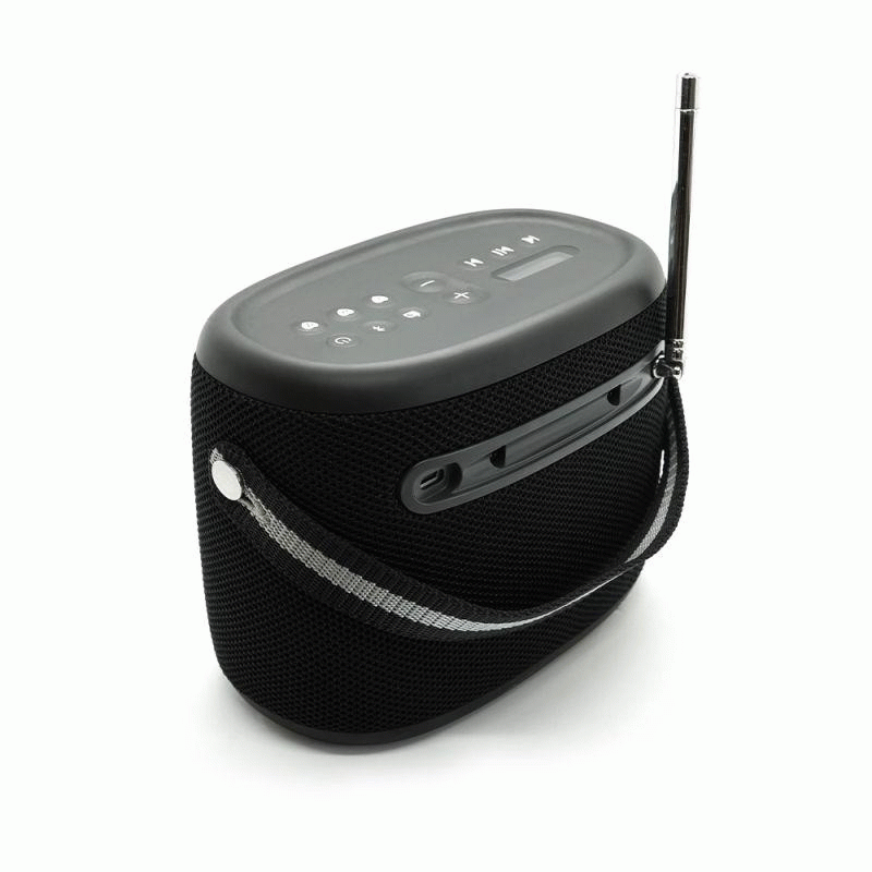 Bluetooth reproduktor Pure Woodland, DAB+, FM, černá