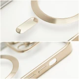 Case for iPhone 17 Pro Max / 18 Pro Max Electro Mag Cover compatible with MagSafe gold