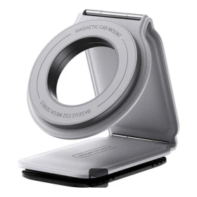Držák do auta s magnetem Baseus C02 Prime Trip na palubní desku, šedá