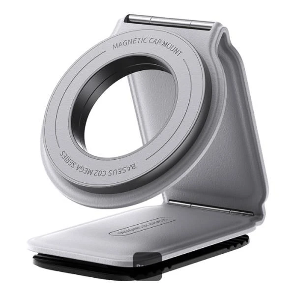 Držák do auta s magnetem Baseus C02 Prime Trip na palubní desku, šedá
