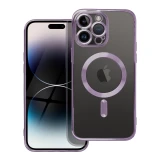 Case for iPhone 17 Pro / 18 Pro Electro Mag Cover compatible with MagSafe sky blue