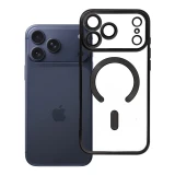 Case for iPhone 17 Pro Max / 18 Pro Max Electro Mag Cover compatible with MagSafe black