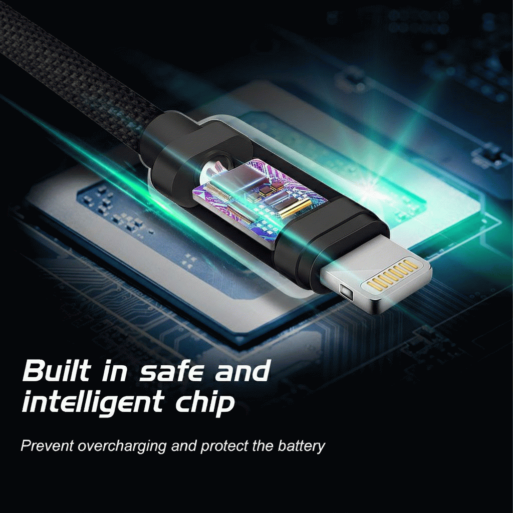 DATOVÝ KABEL SWISSTEN TEXTILE USB-C / LIGHTNING 0,5 M, ČERNÁ