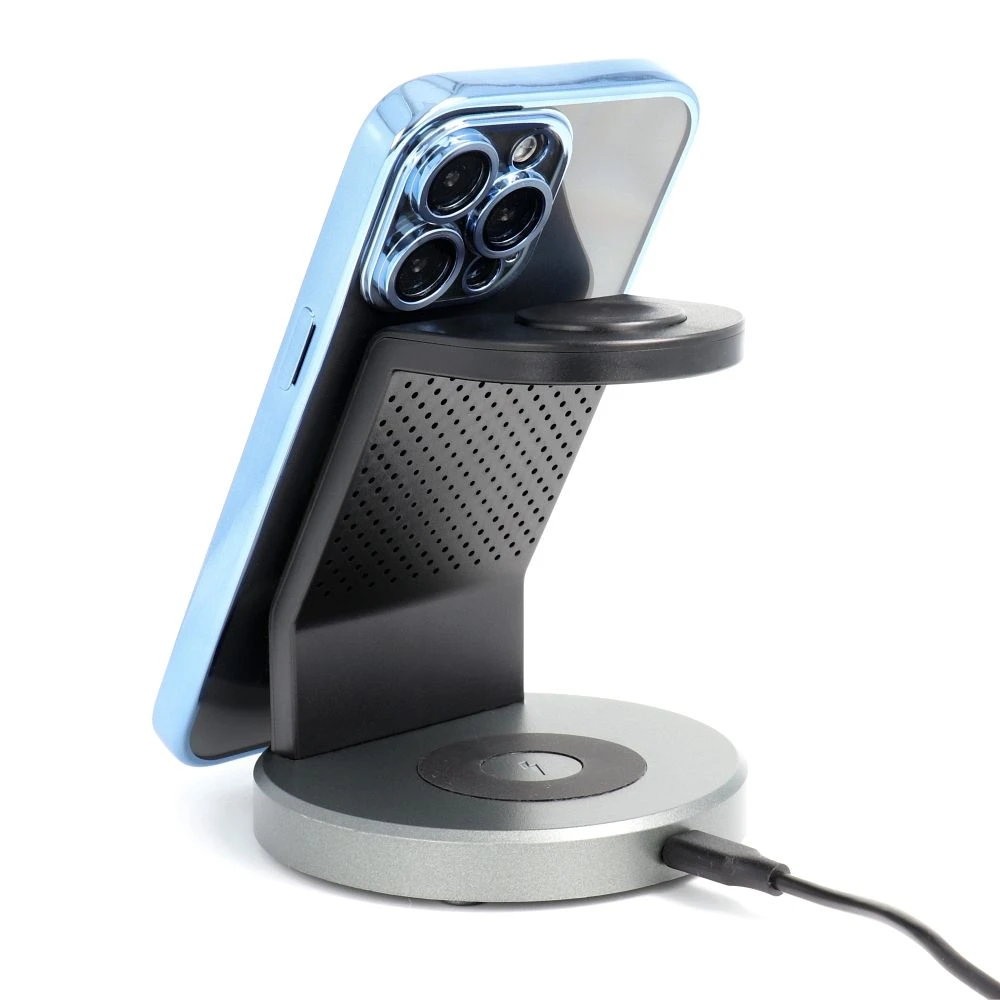 Case for Samsung S26 PLUS Electro Mag Cover compatible with MagSafe blue