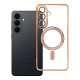 Case for Samsung S26 PLUS Electro Mag Cover compatible with MagSafe gold