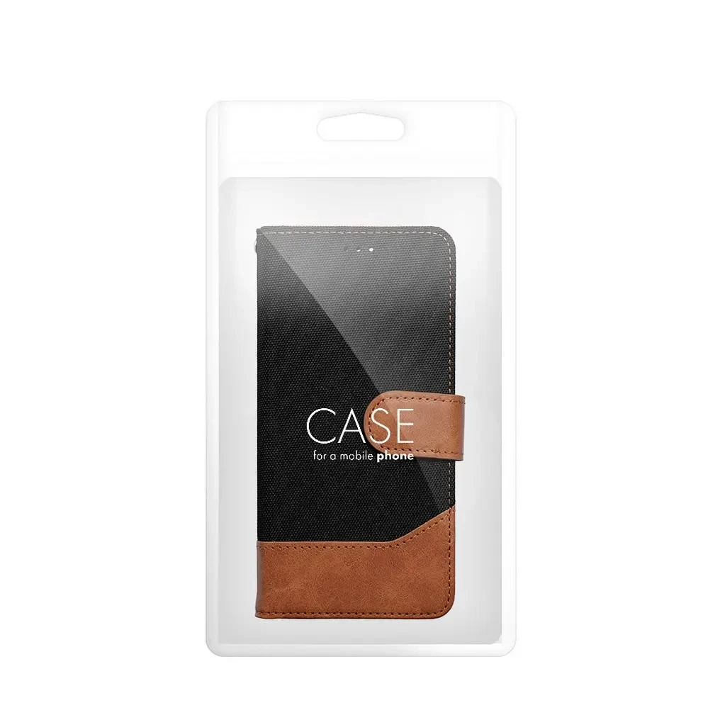 Flipové pouzdro JEANS BOOK pro Xiaomi Redmi Note 17 Pro Max 5G, černá