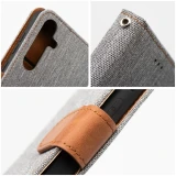 Flipové pouzdro JEANS BOOK pro Xiaomi Redmi Note 17 Pro, šedá