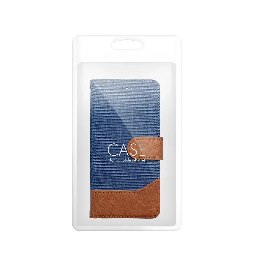 Flipové pouzdro JEANS BOOK pro Xiaomi Redmi Note 17 Pro 5G, modrá