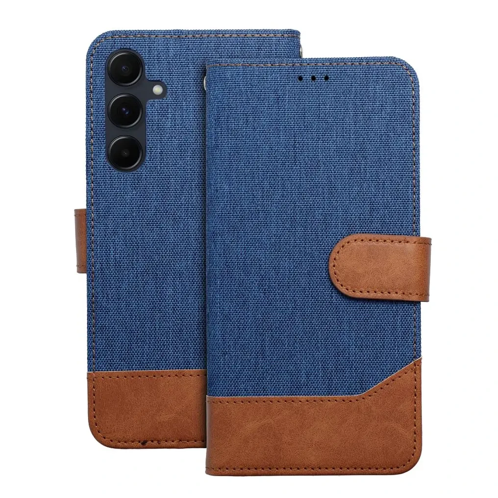 Flipové pouzdro JEANS BOOK pro Xiaomi Redmi Note 17 Pro 5G, modrá