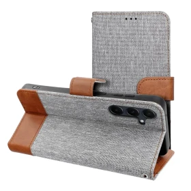 Flip case for Xiaomi Redmi NOTE 17 4G / 5G Jeans Book gray