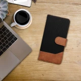 Flip case for iPhone 17 AIR Jeans Book black
