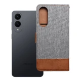 Flip case for Samsung S25 Edge Jeans Book gray