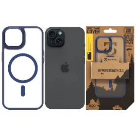 Tactical MagForce Hyperstealth 3.0 Kryt pro Apple iPhone 15 Deep Blue