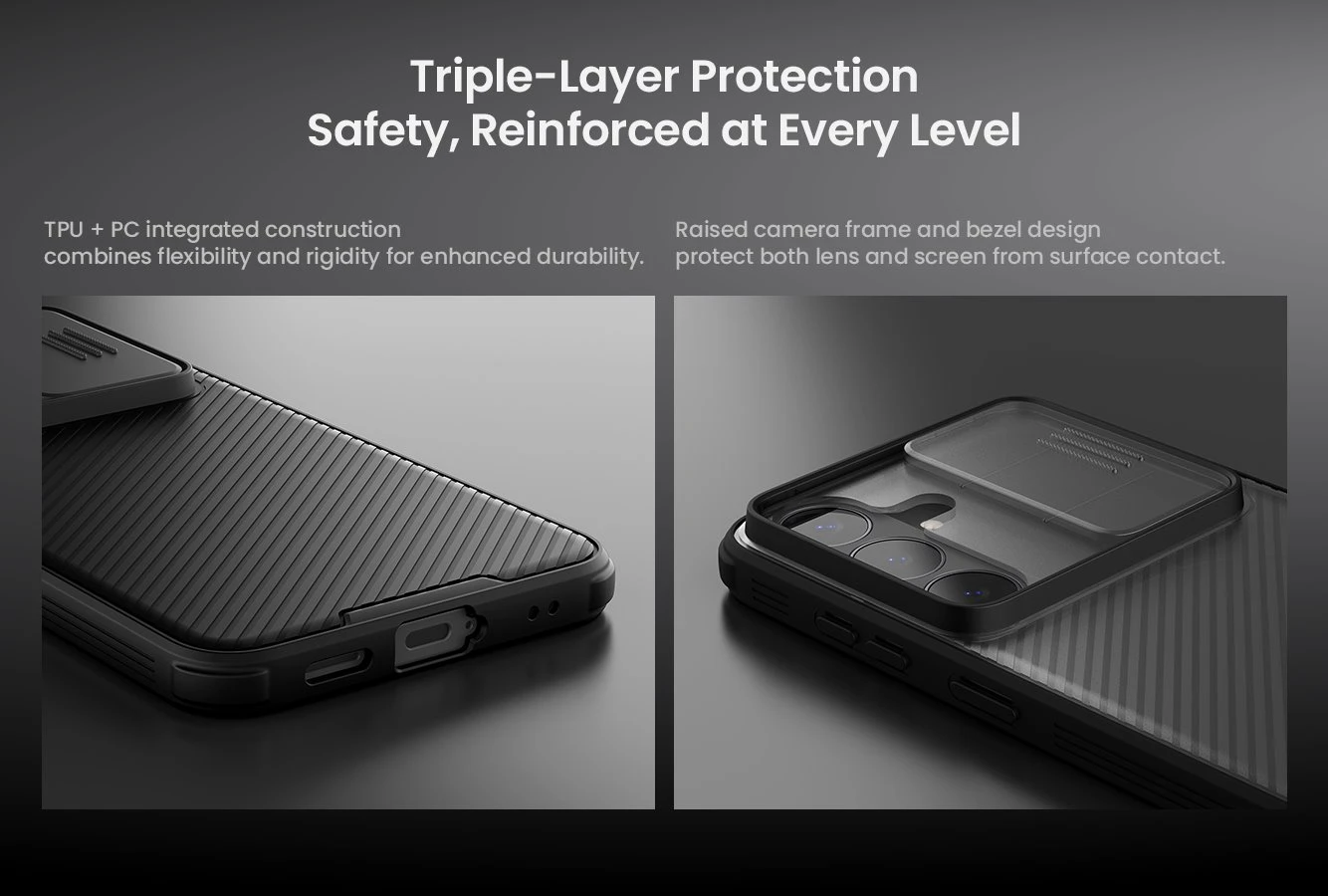 Nillkin CamShield PRO Zadní Kryt pro Samsung Galaxy S26 FE Black