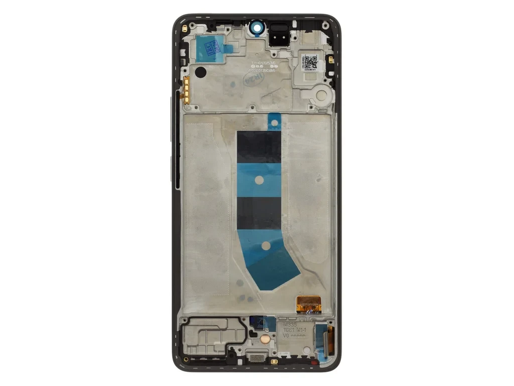LCD display + dotyková deska + přední kryt pro Xiaomi Redmi Note 13 Pro 4G, midnight black