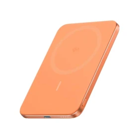 Bezdrátová powerbanka Anker MagGo 5000mAh, 15W, oranžová