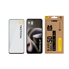Tactical Glass Shield 5D sklo pro Motorola Moto G47 Black