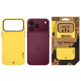 Tactical MagForce Velvet Smoothie 2.0 Kryt pro Apple iPhone 17 Pro Max/18 Pro Max Banana
