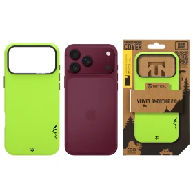 Tactical MagForce Velvet Smoothie 2.0 Kryt pro Apple iPhone 17 Pro Max/18 Pro Max Avocado