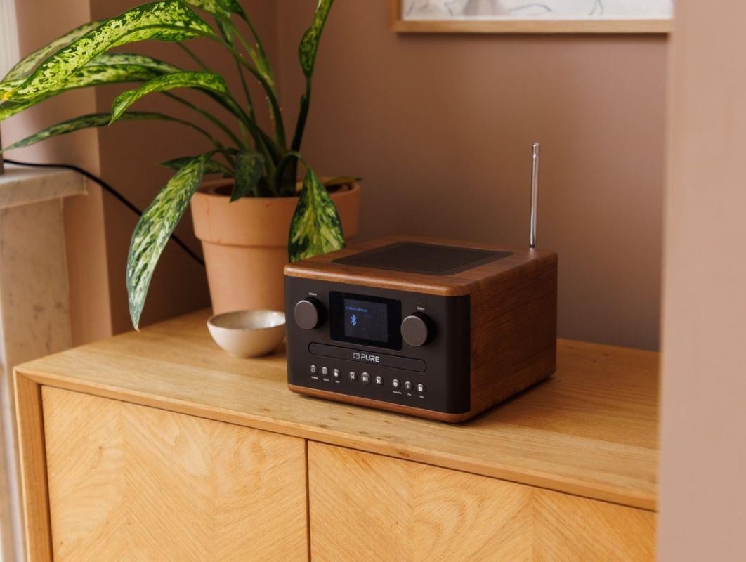 Pure Classic C-D4 CD přehrávač, DAB+, FM černá
