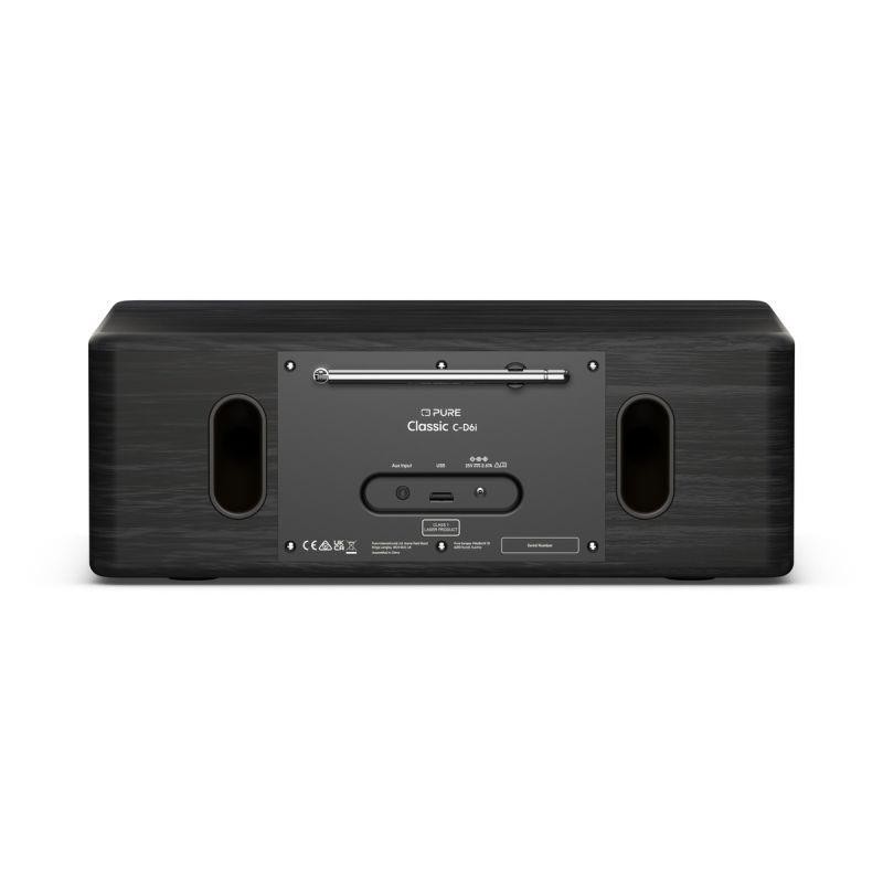 Pure Classic C-D6i CD přehrávač, DAB+, FM černá