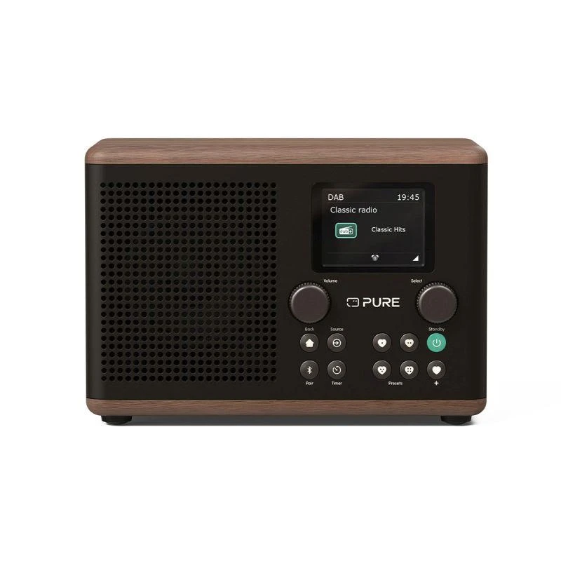 Pure Classic H4 Rádio, DAB+, FM černá