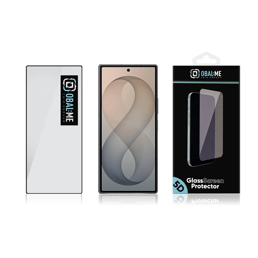 OBAL:ME 5D Tvrzené Sklo pro Samsung Galaxy Z Fold 8 Ultra Black