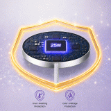 SWISSTEN MagPuck PRO Qi2.2 25W 1.2 M, kompatibilní s MagSafe