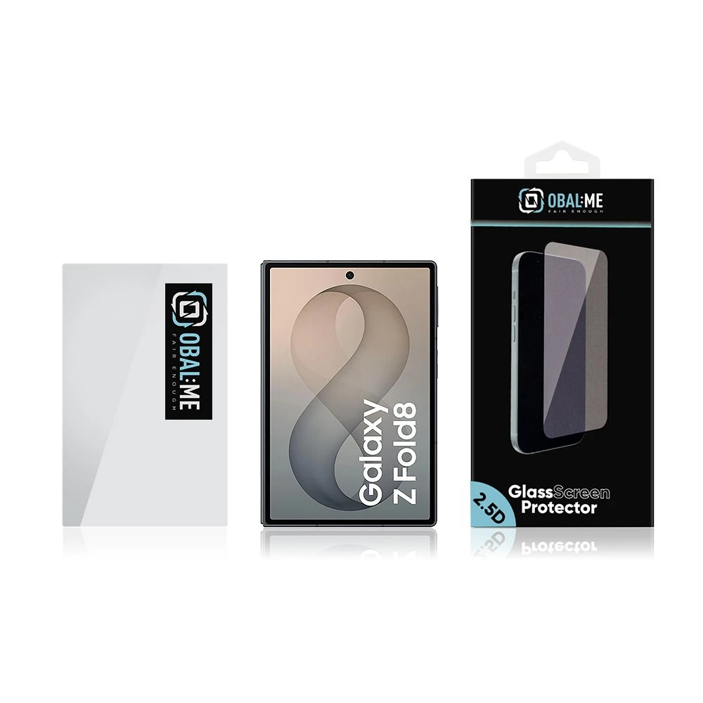 OBAL:ME 2.5D Tvrzené Sklo pro Samsung Galaxy Z Fold 8 Clear