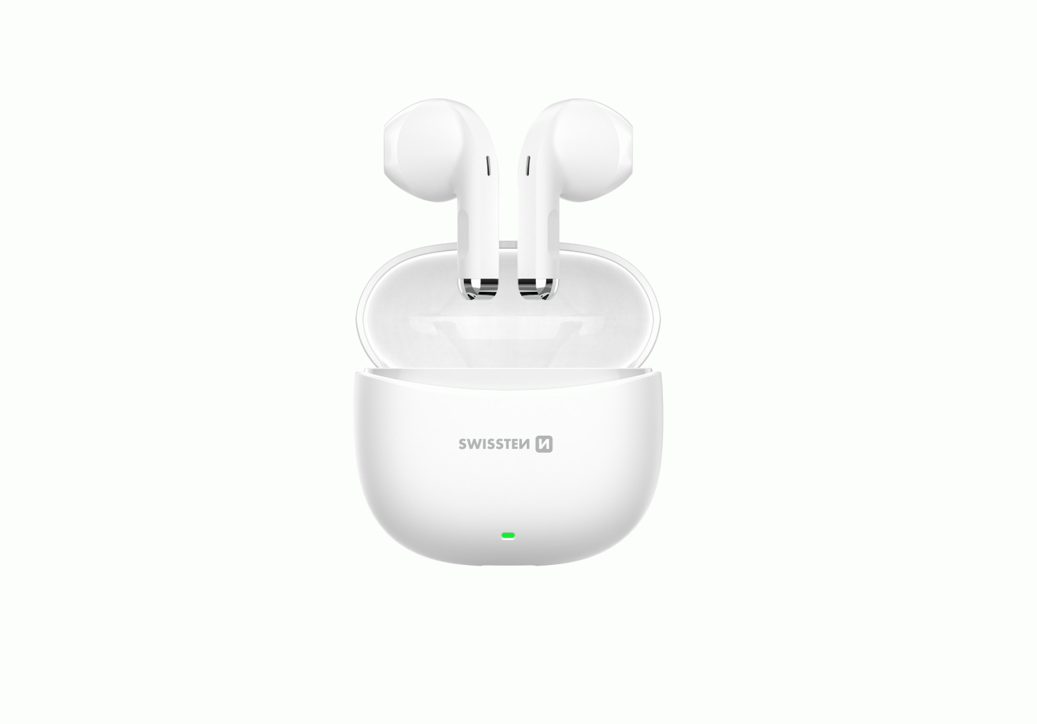 BLUETOOTH TWS SLUCHÁTKA SWISSTEN Mini TUNE, BÍLÁ