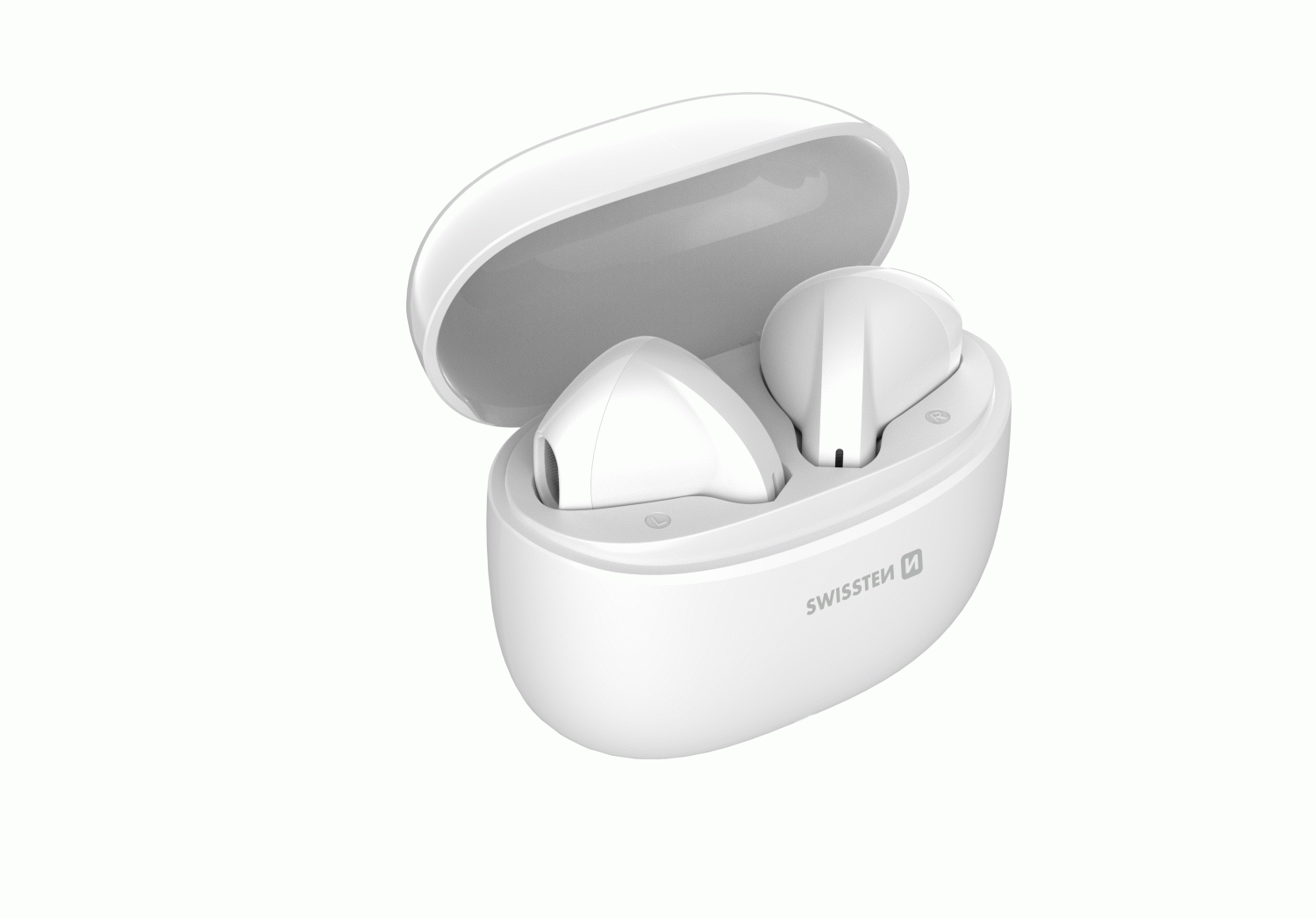 BLUETOOTH TWS SLUCHÁTKA SWISSTEN Mini TUNE, BÍLÁ