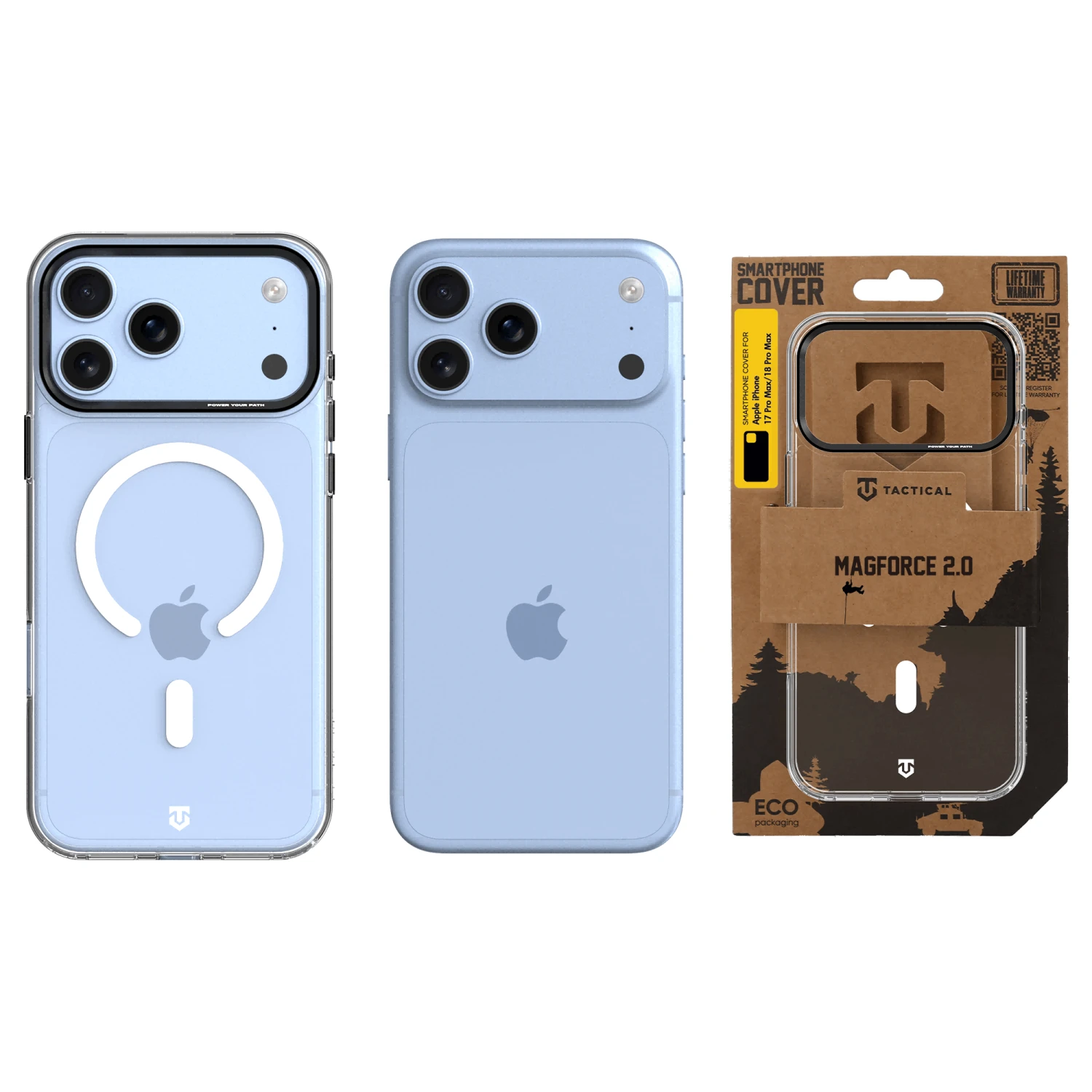 Tactical MagForce 2.0 Kryt pro Apple iPhone 17 Pro Max/18 Pro Max Black