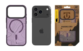 Tactical MagForce Hyperstealth Sika Kryt pro Apple iPhone 17 Pro/18 Pro Burgundy Smoke