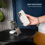 Zadní kryt FIXED MagShell s podporou MagSafe pro Apple iPhone 18 Pro Max, čirá